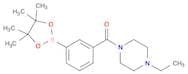 1-Ethyl-4-[3-(tetramethyl-1,3,2-dioxaborolan-2-yl)benzoyl]piperazine