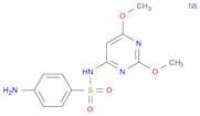 Sodium ((4-aminophenyl)sulfonyl)(2,6-dimethoxypyrimidin-4-yl)amide
