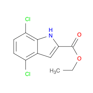1H-Indole-2-carboxylic acid, 4,7-dichloro-, ethyl ester