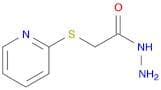 2-(Pyridin-2-ylthio)acetohydrazide