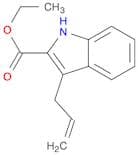 1H-Indole-2-carboxylic acid, 3-(2-propenyl)-, ethyl ester