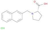 (S)-1-(Naphthalen-2-ylmethyl)pyrrolidine-2-carboxylic acid hydrochloride