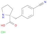 (R)-2-(4-Cyanobenzyl)pyrrolidine-2-carboxylic acid hydrochloride