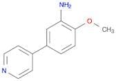 2-Methoxy-5-(pyridin-4-yl)aniline