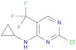 2-Chloro-N-cyclopropyl-5-(trifluoromethyl)pyrimidin-4-amine