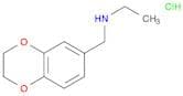 [(2,3-dihydro-1,4-benzodioxin-6-yl)methyl](ethyl)amine hydrochloride