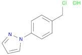 1-[4-(chloromethyl)phenyl]-1H-pyrazole hydrochloride