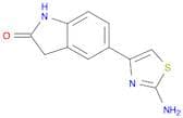 5-(2-amino-1,3-thiazol-4-yl)-2,3-dihydro-1H-indol-2-one