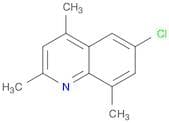 6-Chloro-2,4,8-trimethylquinoline