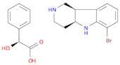 (2S)-2-Hydroxy-2-phenylacetic acid, (4as,9br)-6-bromo-1h,2h,3h,4h,4ah,5h,9bh-pyrido[4,3-b]indole