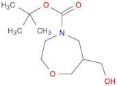 tert-butyl 6-(hydroxymethyl)-1,4-oxazepane-4-carboxylate