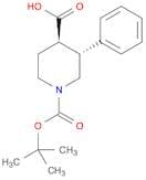 trans-1-(tert-Butoxycarbonyl)-3-phenylpiperidine-4-carboxylic acid