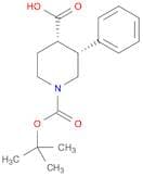 cis-1-(tert-Butoxycarbonyl)-3-phenylpiperidine-4-carboxylic acid