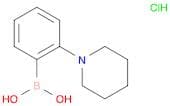 [2-(piperidin-1-yl)phenyl]boronic acid hydrochloride