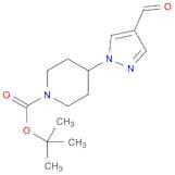 N-(N-BOC-Piperidino)pyrazole-4-carboxaldehyde
