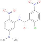 2-chloro-N-(5-(dimethylamino)-2-nitrophenyl)-5-nitrobenzamide