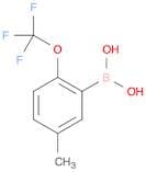 5-Methyl-2-(trifluoromethoxy)phenylboronic acid