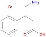 4-Amino-3-(2-bromophenyl)butanoic acid