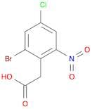 (2-Bromo-4-Chloro-6-Nitrophenyl)Acetic Acid