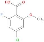 4-Chloro-2-fluoro-6-methoxybenzoic acid