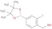 [2-fluoro-4-(tetramethyl-1,3,2-dioxaborolan-2-yl)phenyl]methanol
