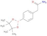 2-(4-(4,4,5,5-Tetramethyl-1,3,2-dioxaborolan-2-yl)phenyl)acetamide