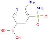 (6-Amino-5-sulfamoylpyridin-3-yl)boronic acid