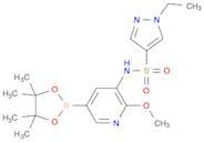 5-(1-Ethyl-1H-pyrazole-4-sulfonamido)-6-methoxypyridine-3-boronic acid pinacol ester