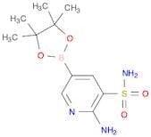 2-Amino-5-(4,4,5,5-tetramethyl-1,3,2-dioxaborolan-2-yl)pyridine-3-sulfonamide