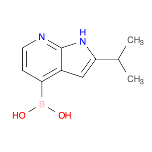 2-Isopropyl-1h-pyrrolo[2,3-b]pyridin-4-ylboronic acid