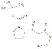 2-Pyrrolidinepropanoic acid, 1-[(1,1-dimethylethoxy)carbonyl]-b-oxo-,ethyl ester, (2S)-