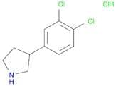3-(3,4-Dichlorophenyl)pyrrolidine hydrochloride