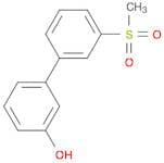 3-(3-Methylsulfonylphenyl)phenol