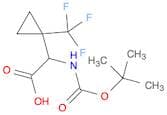 N-BOC-2-(1-TRIFLUOROMETHYLCYCLOPROPYL)-DL-GLYCINE