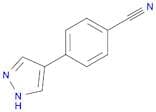 Benzonitrile, 4-(1H-pyrazol-4-yl)-