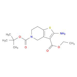 Ethyl 2-amino-5-Boc-6,7-dihydro-4H-thieno-[3,2-c]pyridine-3-carboxylate