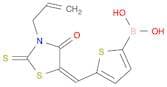 Boronic acid, b-[5-[(e)-[4-oxo-3-(2-propen-1-yl)-2-thioxo-5-thiazolidinylidene]methyl]-2-thienyl]-