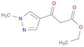 Ethyl 3-(1-methyl-1H-pyrazol-4-yl)-3-oxopropanoate