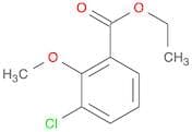 3-Chloro-2-methoxy-benzoic acid ethyl ester