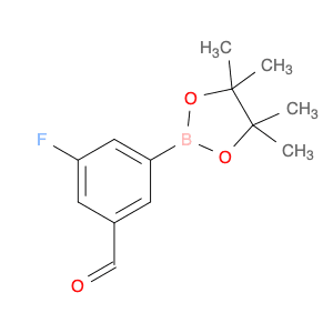 3-Fluoro-5-(4,4,5,5-tetramethyl-1,3,2-dioxaborolan-2-yl)benzaldehyde