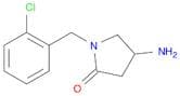 4-amino-1-[(2-chlorophenyl)methyl]pyrrolidin-2-one