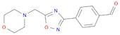 4-(5-(Morpholinomethyl)-1,2,4-oxadiazol-3-yl)benzaldehyde