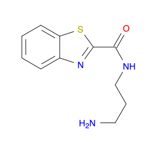 N-(3-Aminopropyl)benzo[d]thiazole-2-carboxamide
