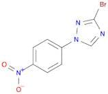3-Bromo-1-(4-nitrophenyl)-1H-1,2,4-triazole