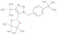 1-(4-tert-Butylbenzyl)-5-(4,4,5,5-tetramethyl-1,3,2-dioxaborolan-2-yl)-4-(trimethylsilyl)-1h-1,2,3…