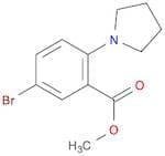 Methyl 5-bromo-2-(pyrrolidin-1-yl)benzoate