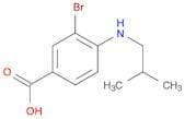 3-Bromo-4-(isobutylamino)benzoic acid