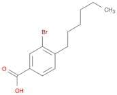 3-Bromo-4-hexylbenzoic acid