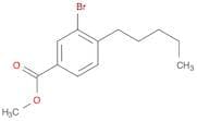 Methyl 3-bromo-4-pentylbenzoate