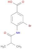 3-Bromo-4-isobutyramidobenzoic acid